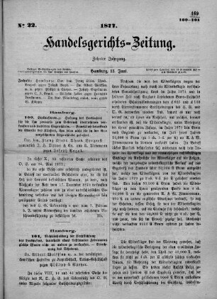 No. 22. 13. Juni 1877