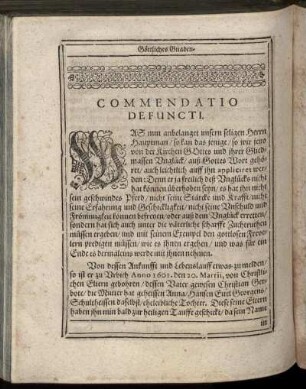 Commendatio Defuncti