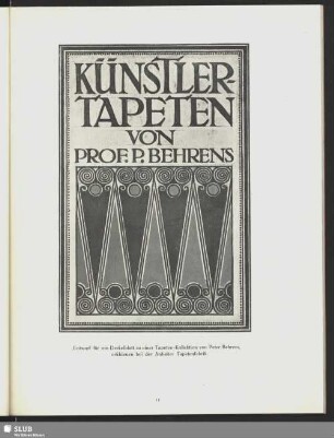 Künstlertapeten [Entwurf]