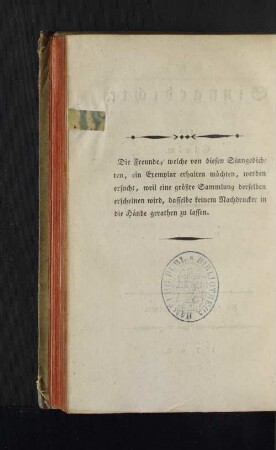 [Bitte an den Leser.]