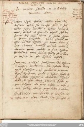 [Statuta et decreta]