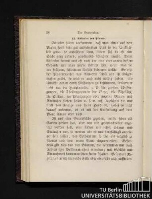 12. Abstecken des Planes.
