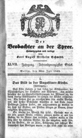 28. Stueck, 10. Juli 1848