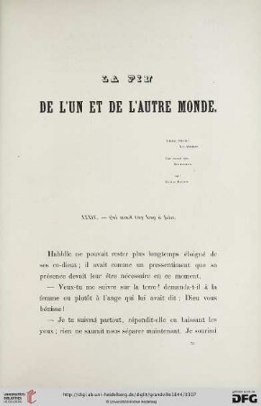 La fin de l'un et de l'autre monde