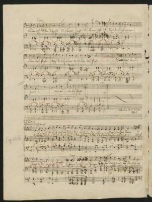 Volkslied; V, pf; A-Dur; MWV K 115
