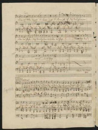Volkslied; V, pf; A-Dur; MWV K 115