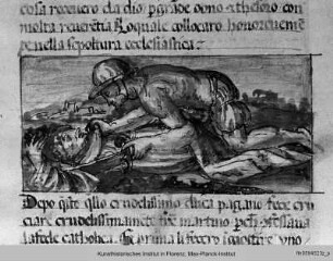 La Franceschina : Martyrium von Franziskanern durch Erstechen und Enthauptung