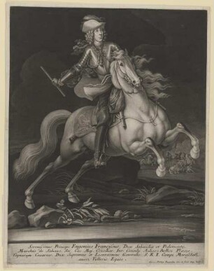 Bildnis des Eugenius Franciscus von Savoyen