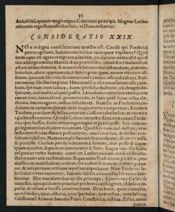 32-45, Consideratio XXIX-XLV