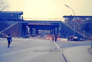 Bad Oldesloe: Umbau der Eisenbahnbrücke