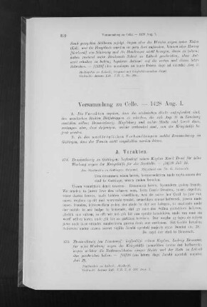Versammlung zu Celle. - 1428 Aug. 1.