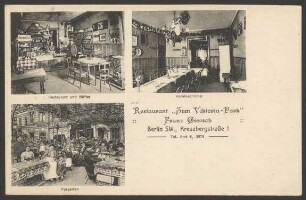 Ansichtskarte Restaurant „Zum Viktoria-Park", Kreuzbergstraße 1
