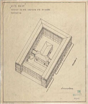 Fischer, Theodor; München, Alte Heide; Wohnanlage "Alte Heide" - Vogelperspektive
