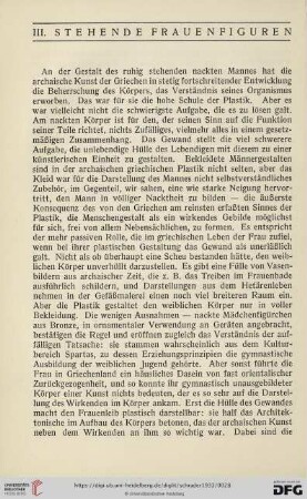 Stehende Frauenfiguren
