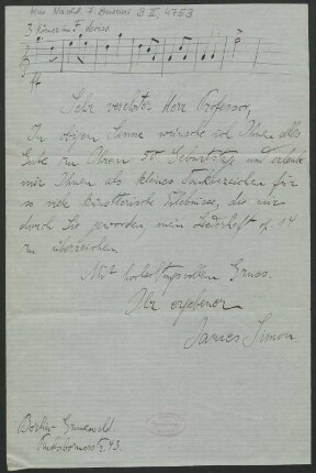 Brief an Ferruccio Busoni : 29.03.1916