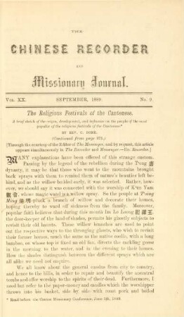 No. 9. September, 1889