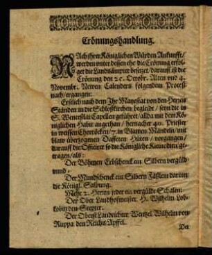 3v-6r, Crönungshandlung