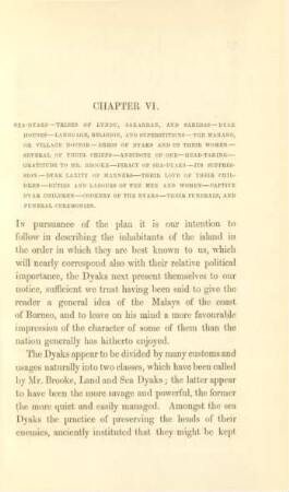Chapter VI. Sea-Dyaks ...