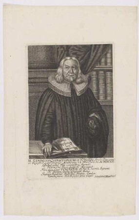 Bildnis des Georg Christoph Müller