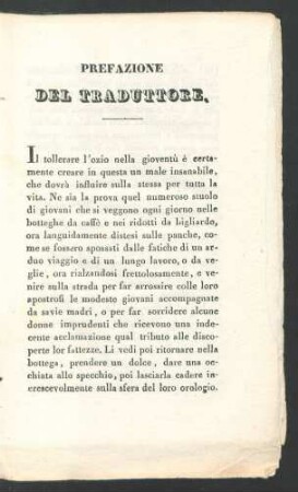 Prefazione del traduttore.