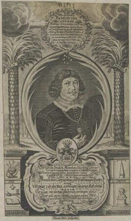 Bildnis des Benedictus Carpzov