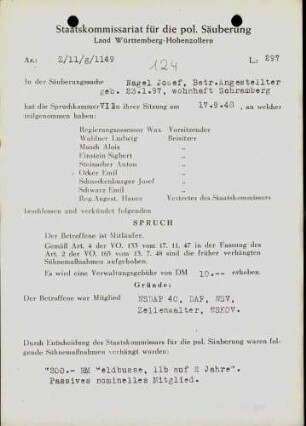 Nagel, Josef