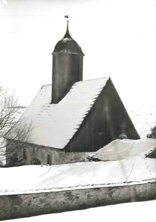 Frauenstein. Friedhofskapelle (Umbau 1616). Ansicht von Südost
