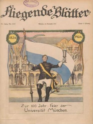 "Zur 100 Jahr-Feier der Universität München"