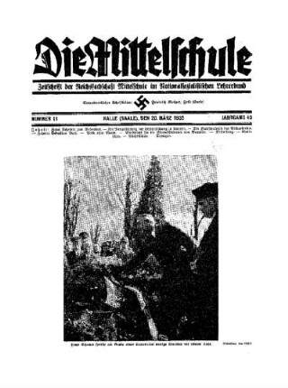 Hans Schemm zum Gedenken