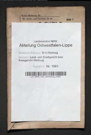Erblasser: Knocke, Heinrich: