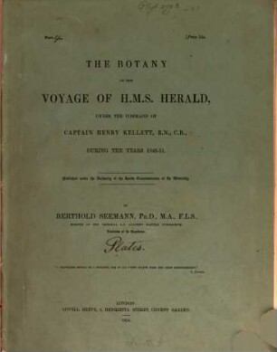 The Botany of the Voyage of H. M. S. Herald, during the years 1845 - 51. 2