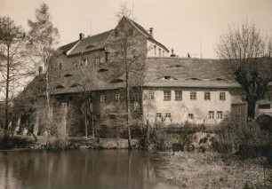 Schloß Klippenstein : Blick über den Schloßteich