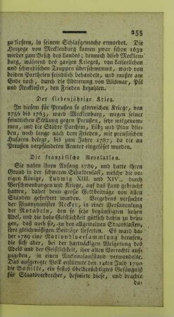Der siebenjaehrige Krieg