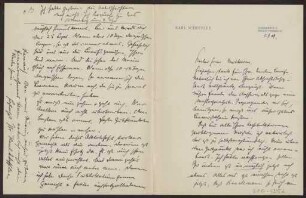 Schreiben an Hermann Muthesius (Brief)