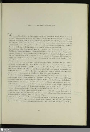 Der Lettner Im Naumburger Dom