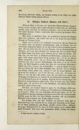 44. Königin Luisen's Schmerz und Tod