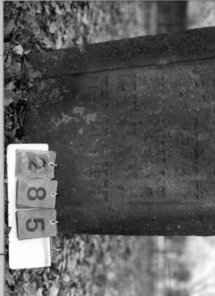 Grabstein 285 (Nachholaufnahme)