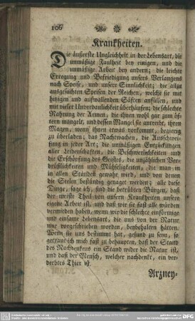 Krankheiten