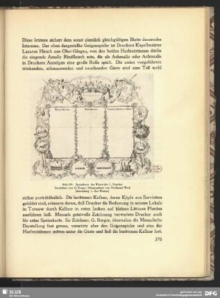 Speisekarte des Weinwirts L. Drucker