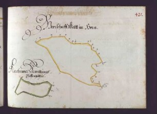Weilheimer Hut: Herrschaftlicher Wald im Horn; Kirchheimer Verwaltungspfaffenhölzle