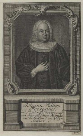 Bildnis des Johann Philipp Fresenius