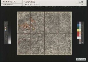 Nordwestböhmisches Braunkohlenrevier mit Verzeichnis der wichtigsten Bergbaubesitzer