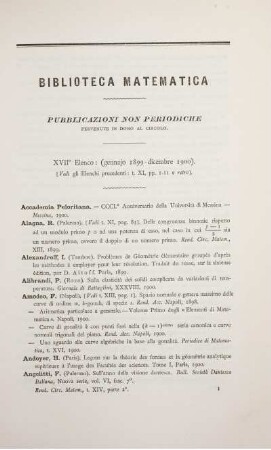 Biblioteca matematica.