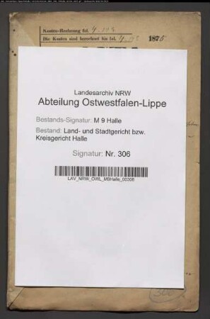 Sonstige: Witte, Margarethe Elisabeth, geb. Brinkmann: