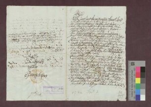 Fritz Kasper von Langenau verkauft der badischen Landesadministration 8 Jauchert Wald um 170 Gulden 24 Kreuzer.