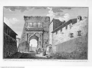 Delle Magnificenze di Roma antica e moderna, Zweites Buch, Tafel (32): Arco Trionfale di Tito Vespasiano