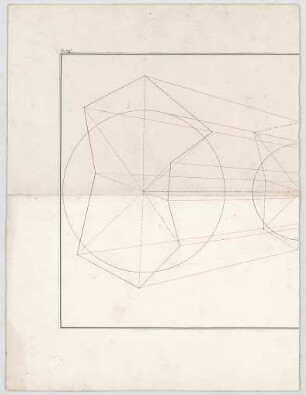 Bauernfeind, Gustav; Darstellende Geometrie - Teil einer geometrischen Figur