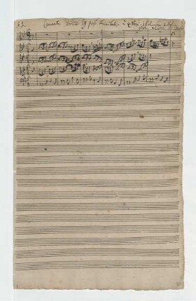 Skizzen; V (4), strings, bc; B-Dur; BWV Anh. 2; BC A 147