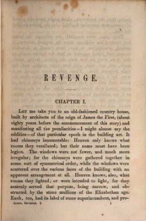 Revenge : A Novel, 1