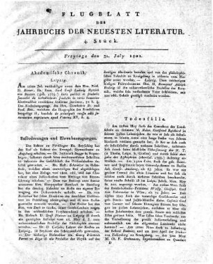 1801-07-31 : 4. Stück